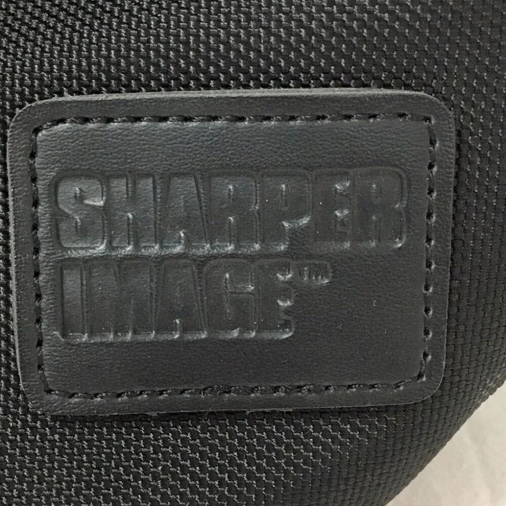 NWT Sharper Image Black Carry-On W/ Shoulder Strap / Locks Duffel Bag